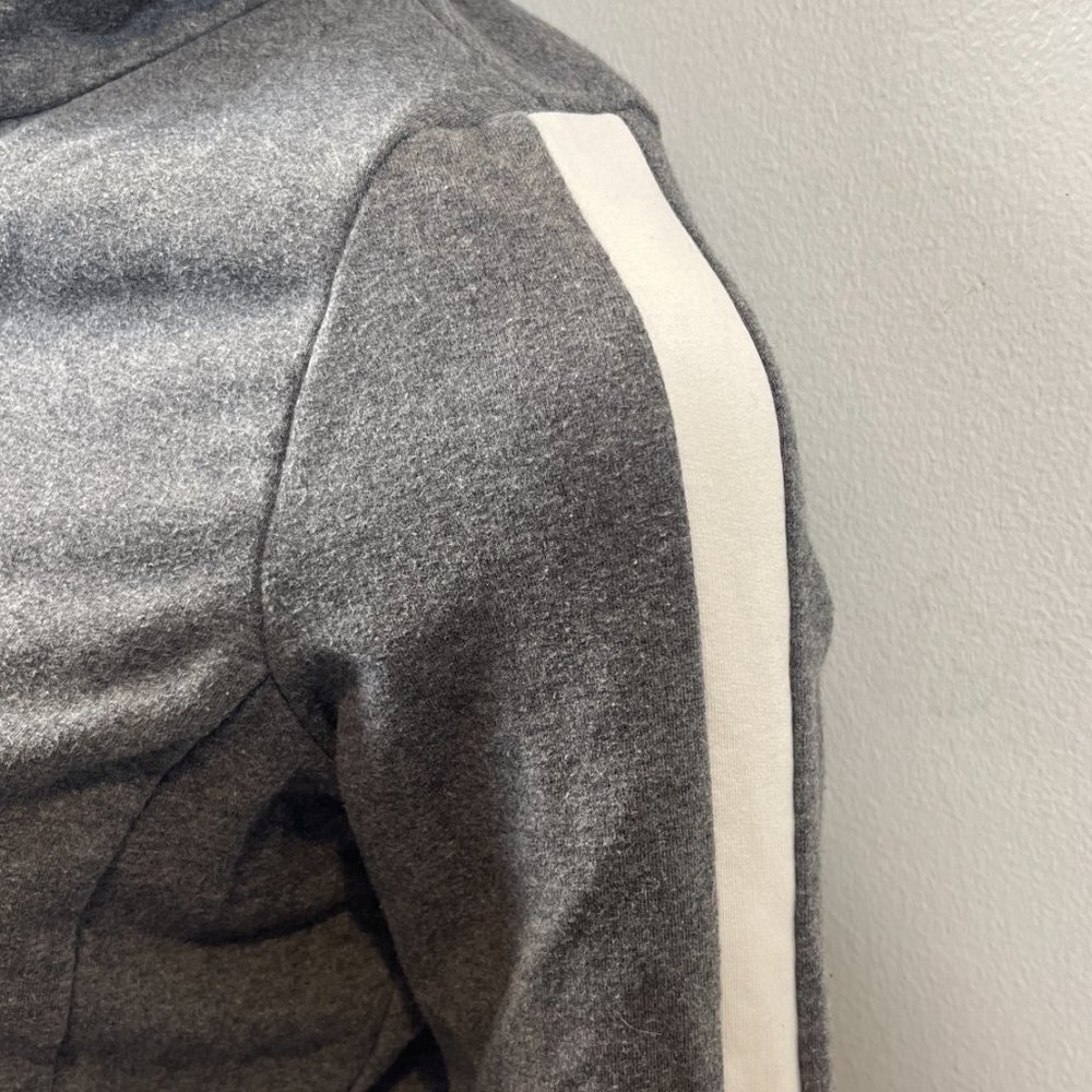 PRADA GRAY HOOD TRACK JACKET S - Picture 8 of 16